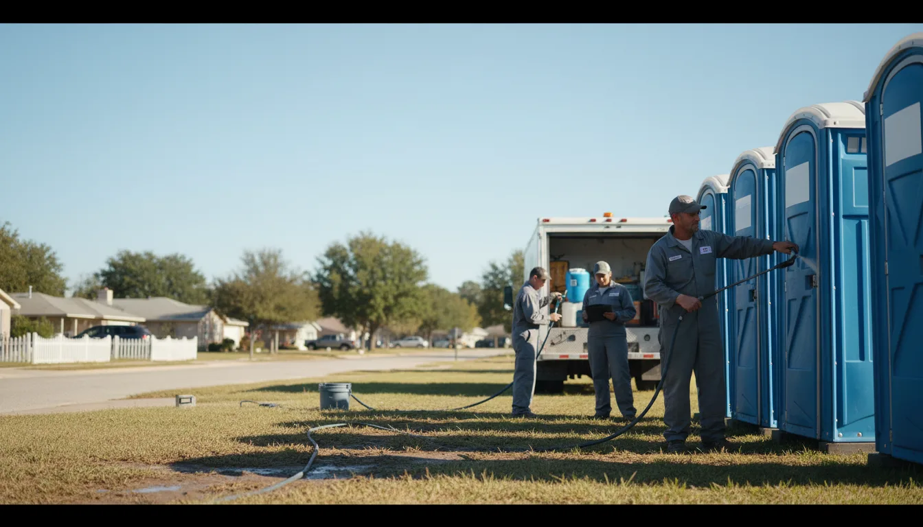 Long-Term Portable Toilet Rental in Sprague, NE near me